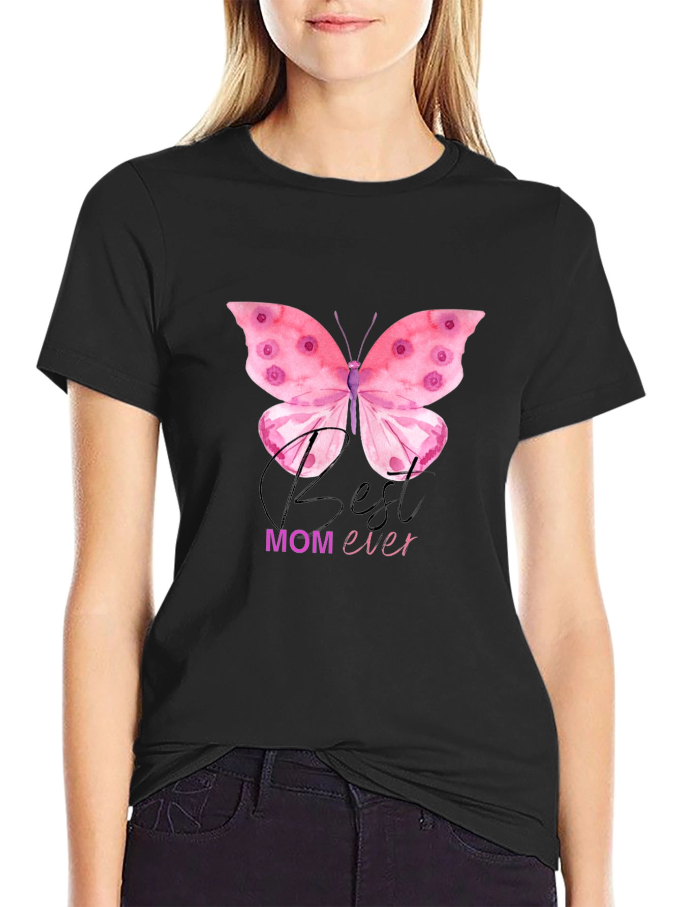 Best Mom Ever Butterfly T-Shirt