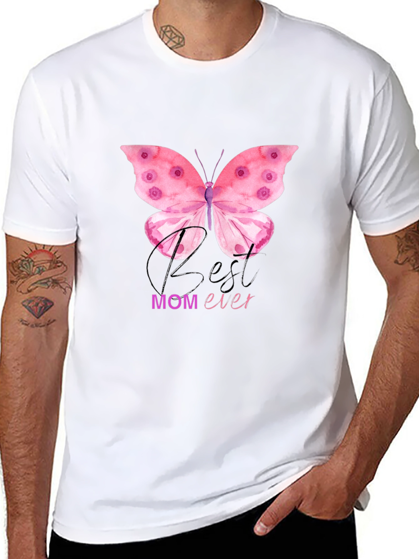 Best Mom Ever Butterfly T-Shirt
