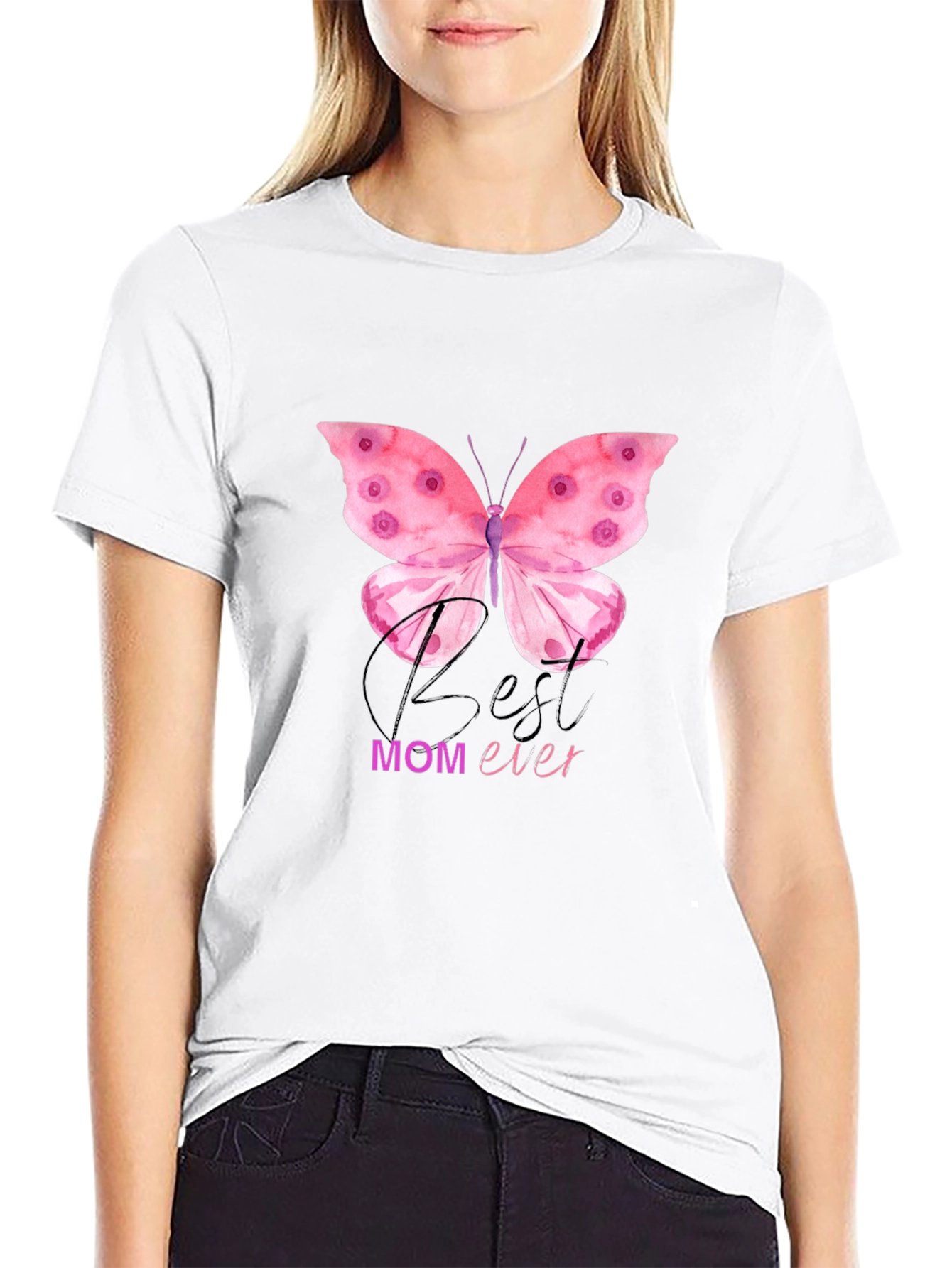 Best Mom Ever Butterfly T-Shirt