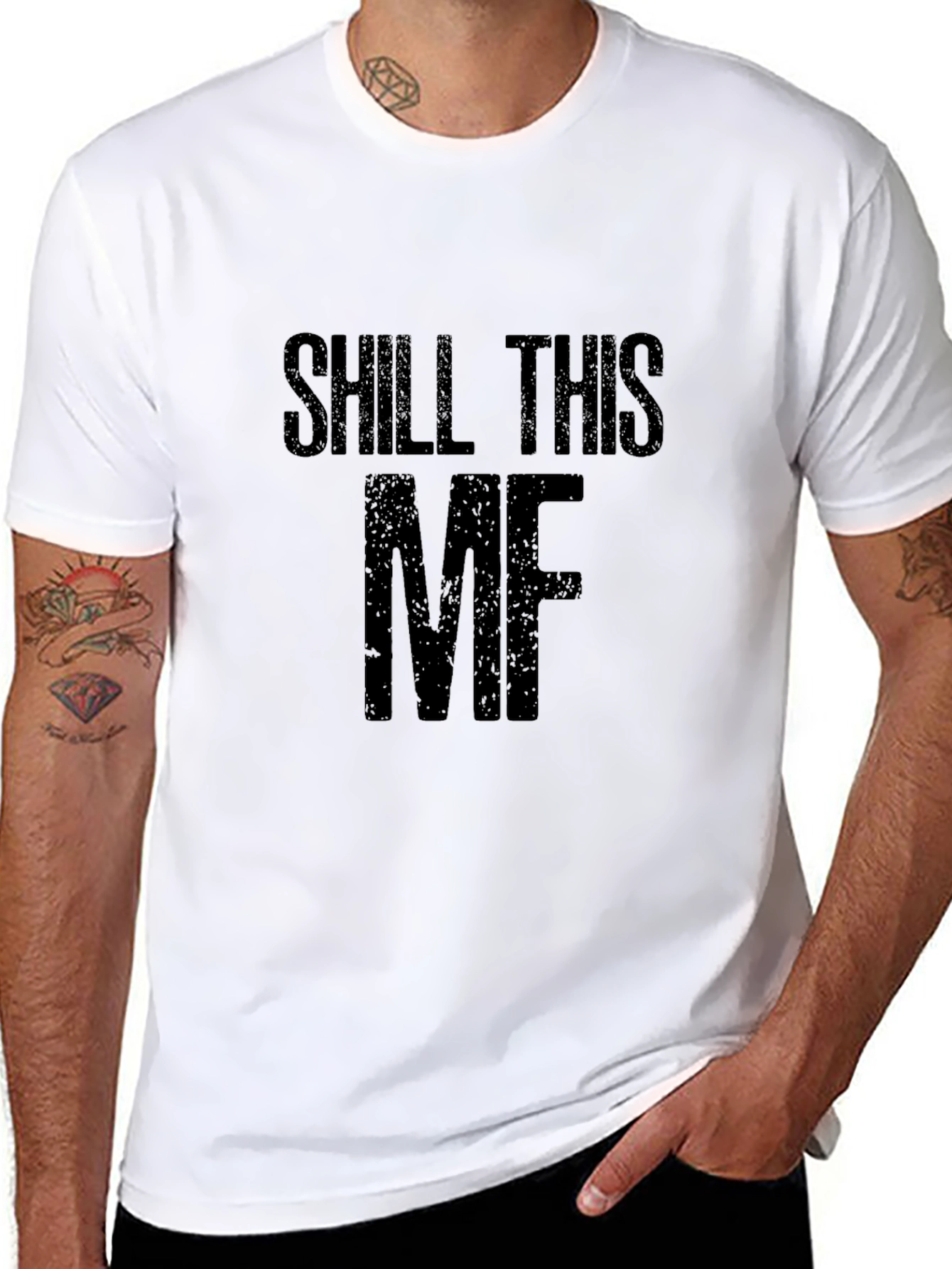 Shill This MF Graphic Tee - Bold Statement T-Shirt