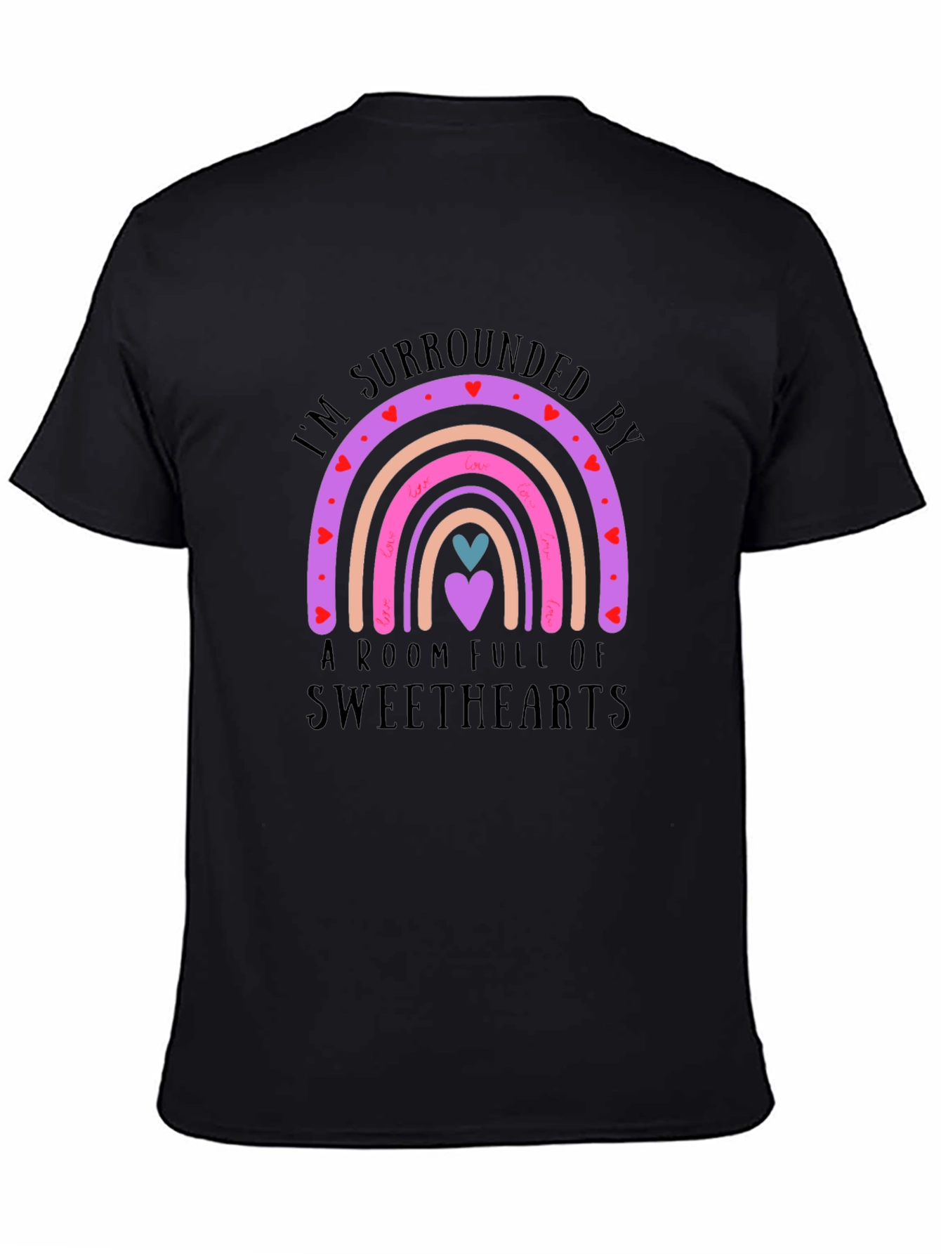 Sweethearts Rainbow T-Shirt - Cute Love Design