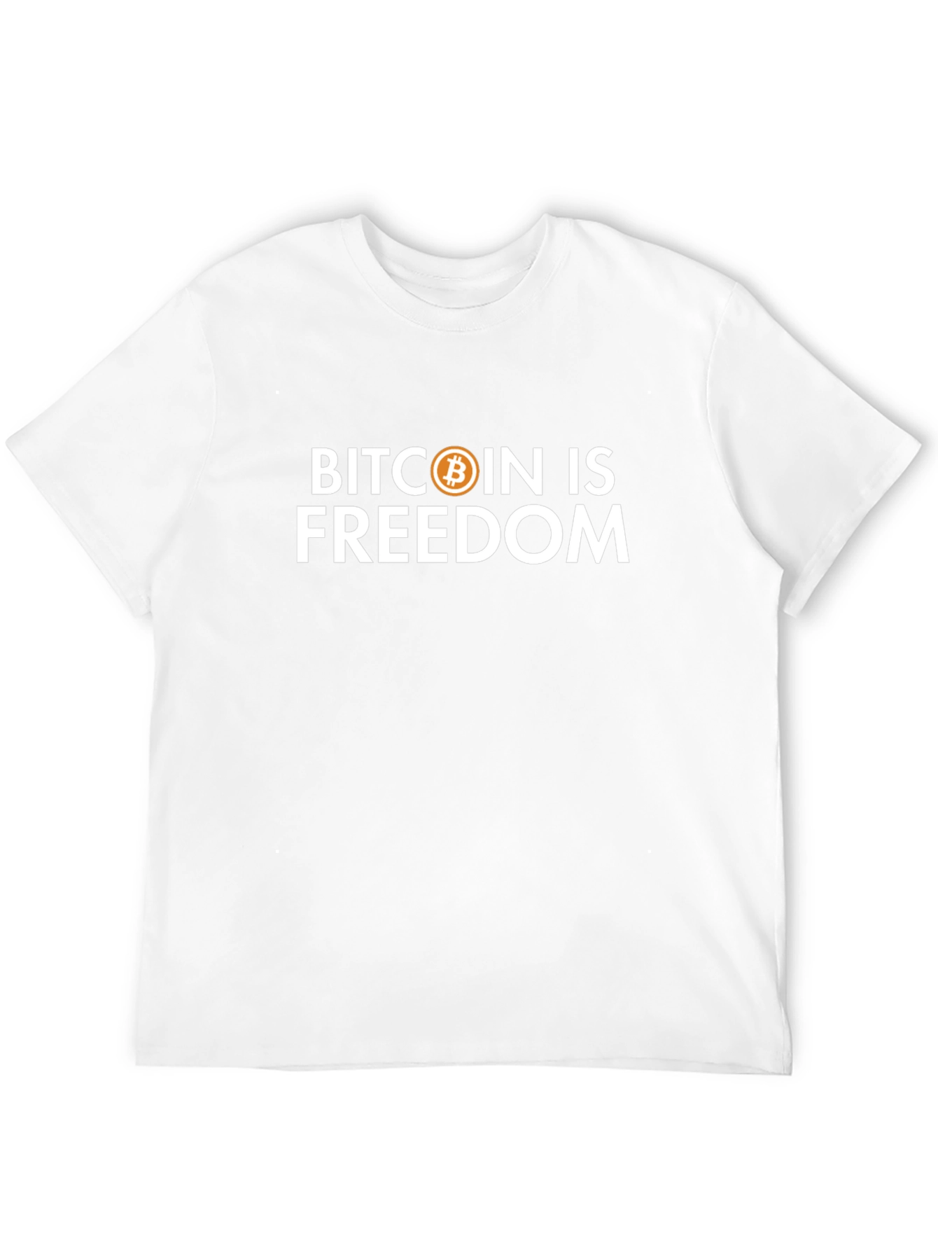 Bitcoin is Freedom Graphic Tee - Black
