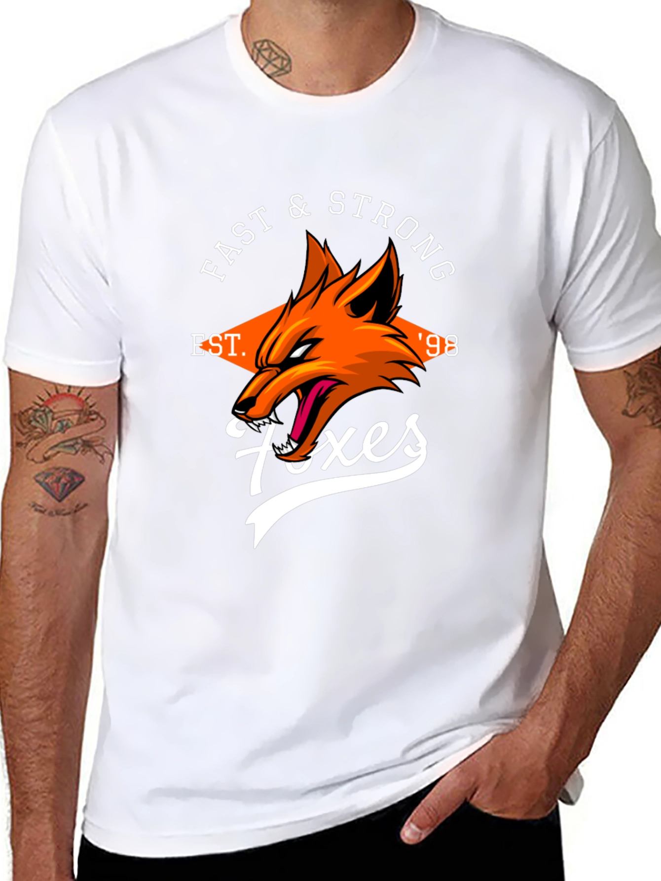 Fast & Strong Foxes T-Shirt