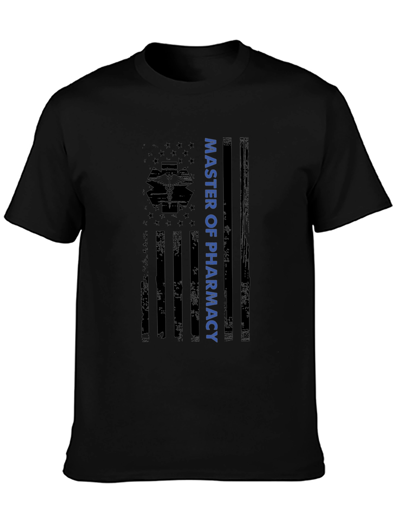 Master of Pharmacy American Flag Graphic Tee