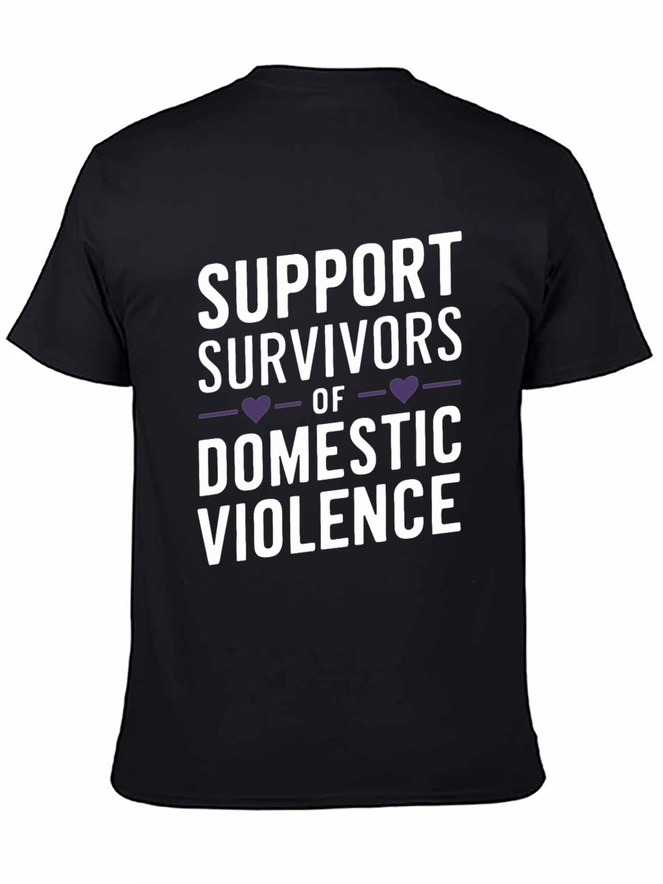Support Survivors T-Shirt - Domestic Violence Awareness