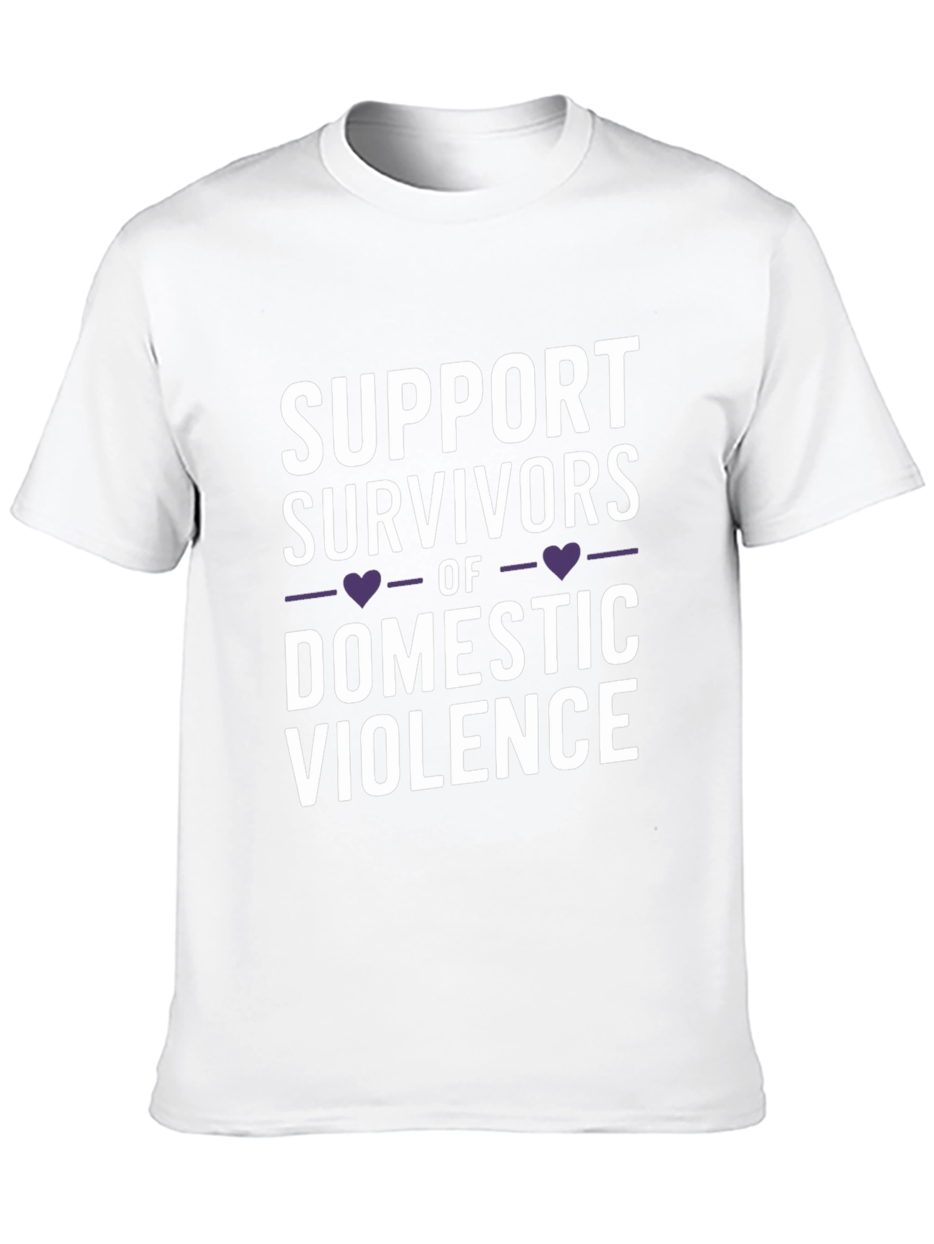 Support Survivors T-Shirt - Domestic Violence Awareness