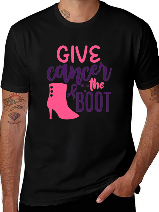 Give Cancer the Boot T-Shirt
