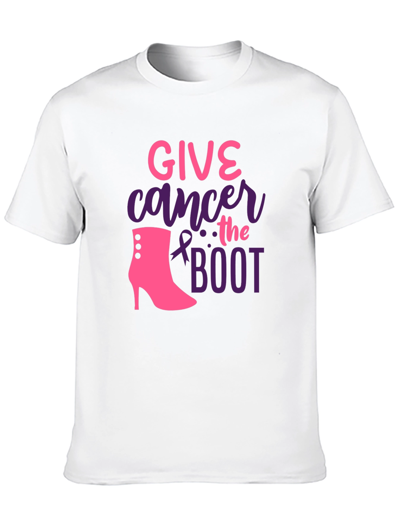 Give Cancer the Boot T-Shirt