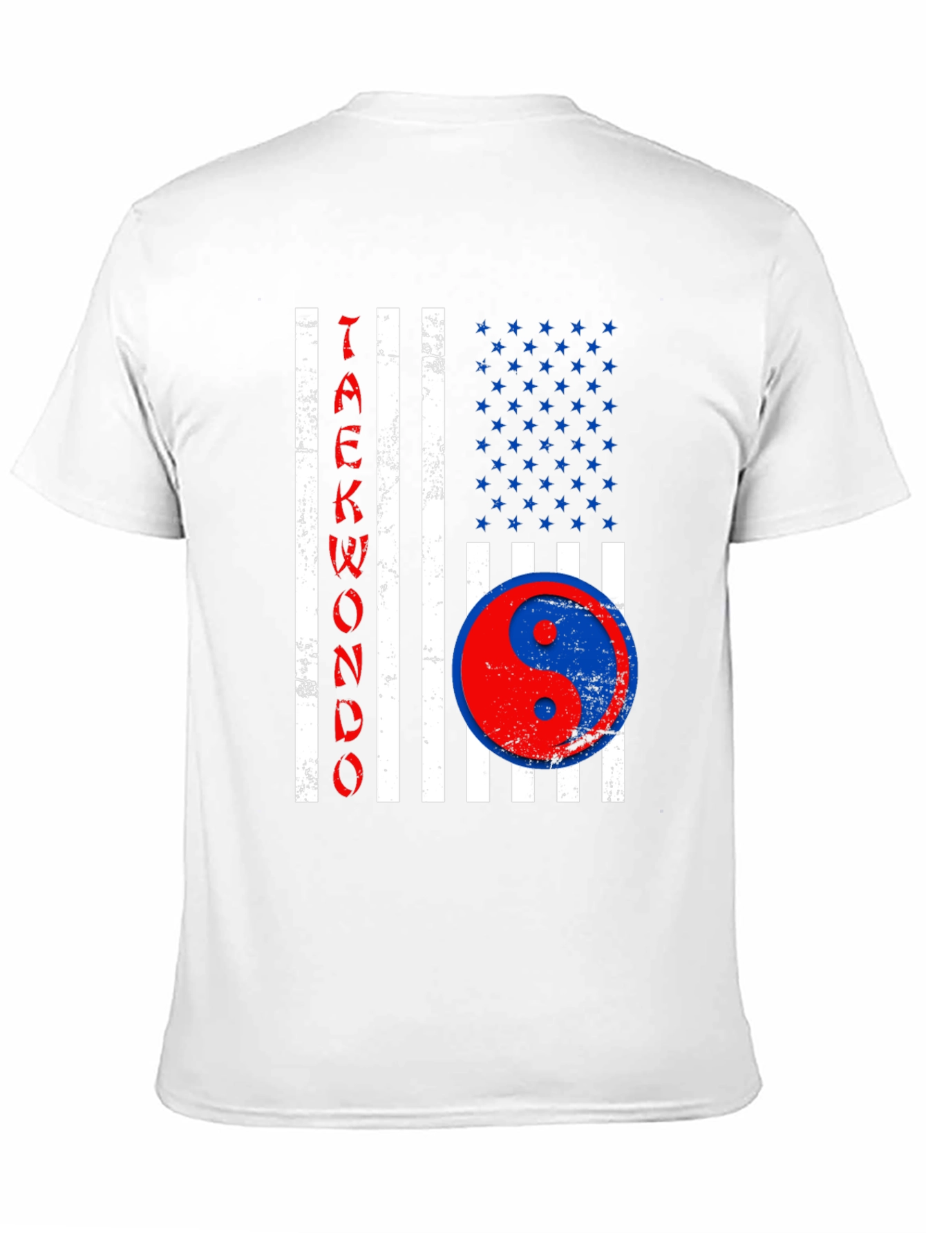 Taekwondo USA Flag T-Shirt
