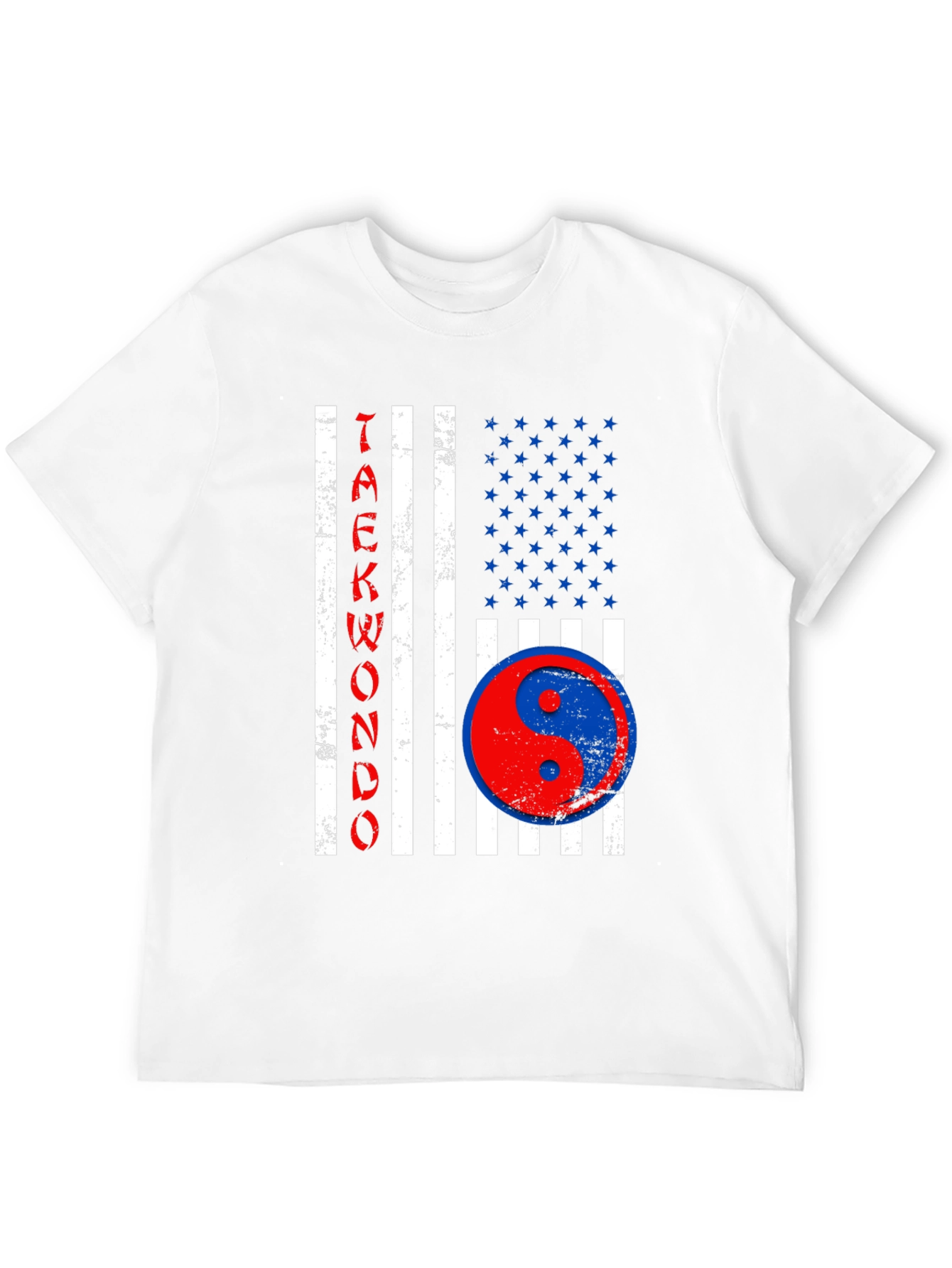 Taekwondo USA Flag T-Shirt