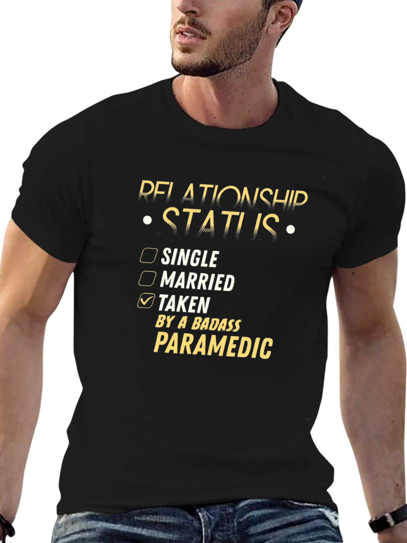 Relationship Status: Taken by a Badass Paramedic T-Shirt