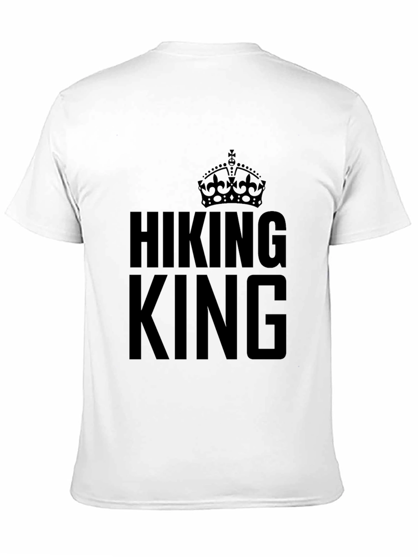 Hiking King Black T-Shirt