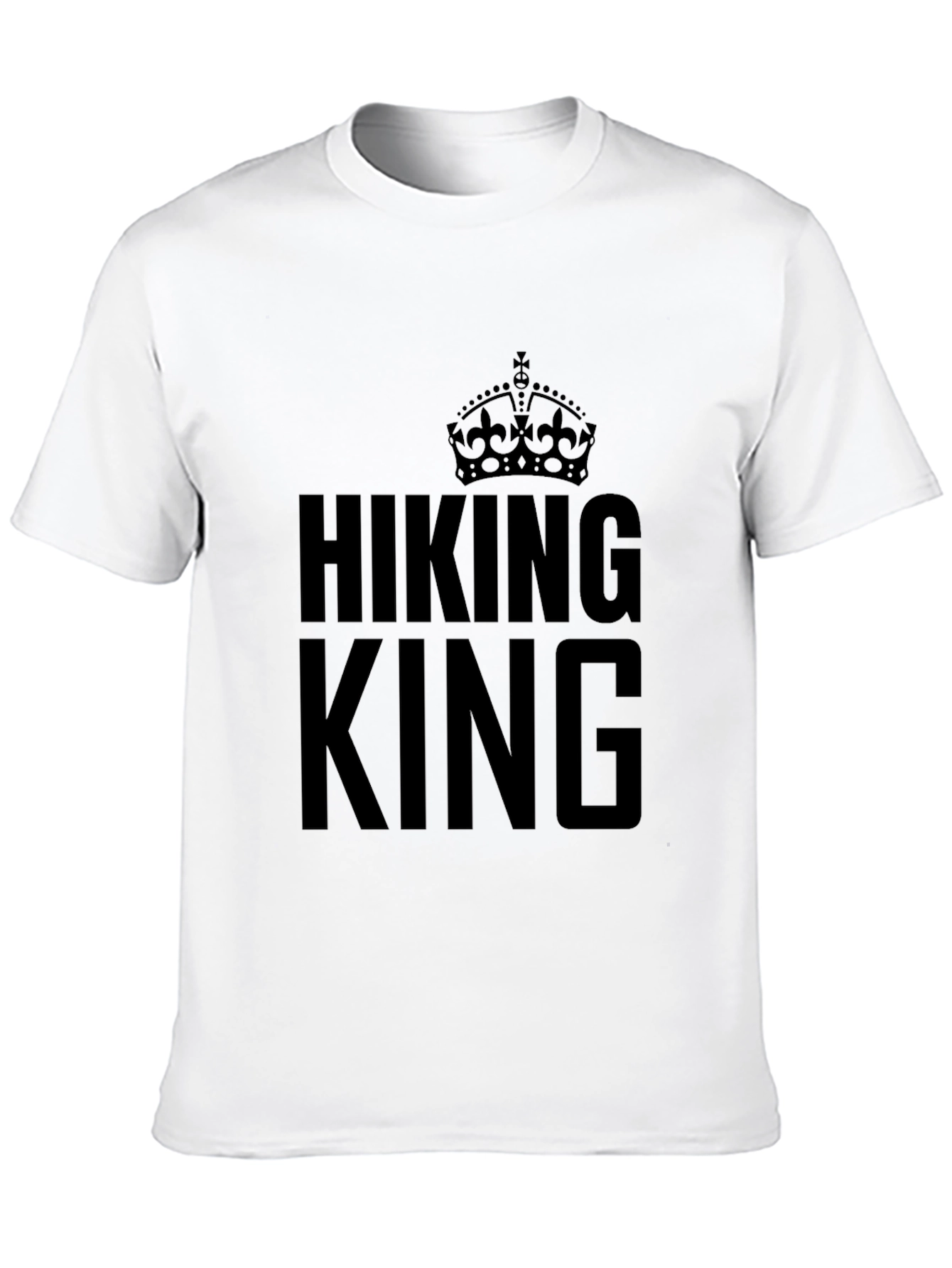 Hiking King Black T-Shirt