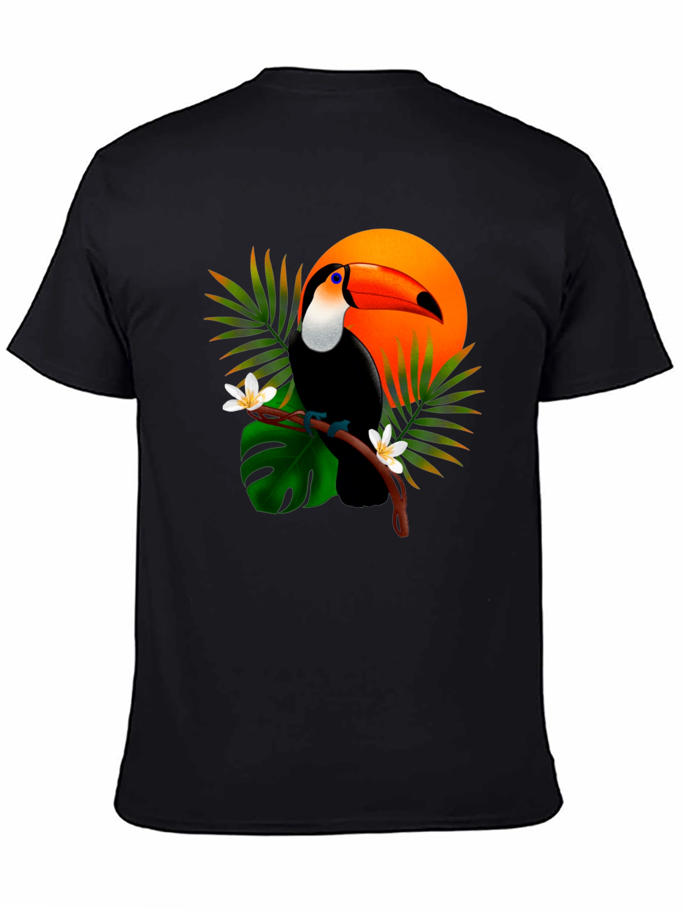 Tropical Toucan T-Shirt - Vibrant Graphic Tee