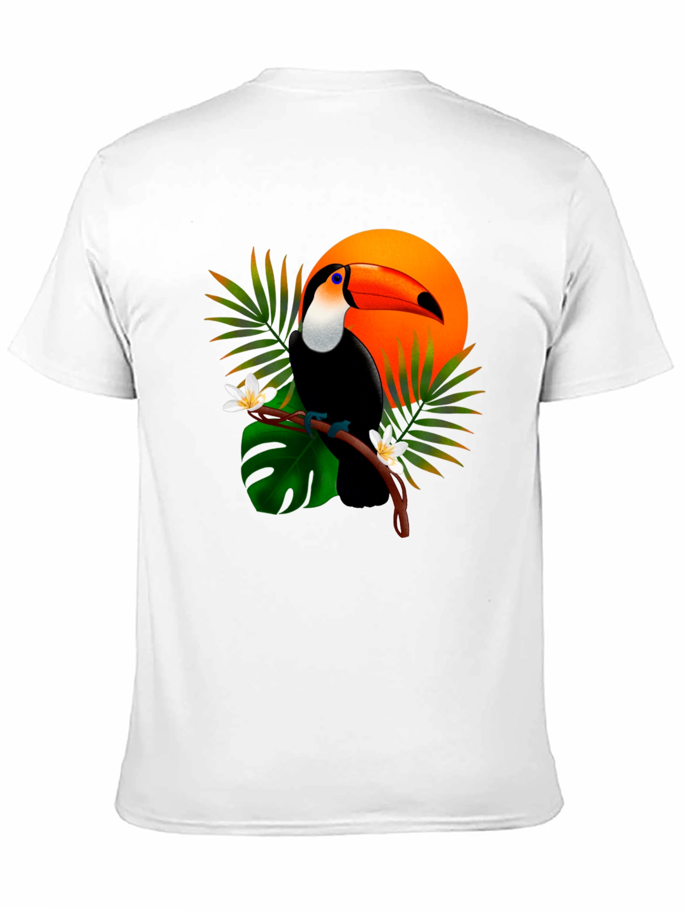 Tropical Toucan T-Shirt - Vibrant Graphic Tee