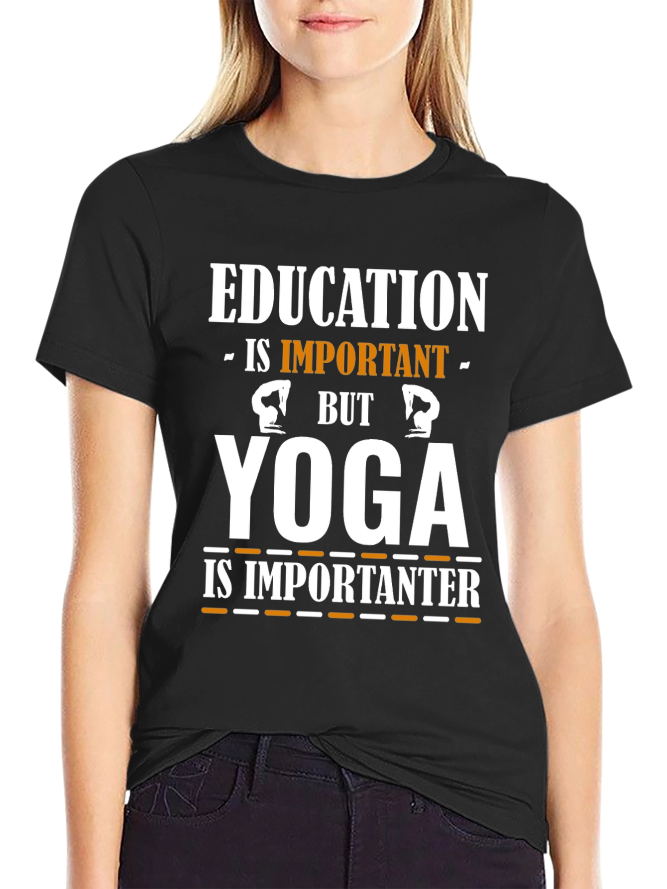 Education Yoga Humor T-Shirt
