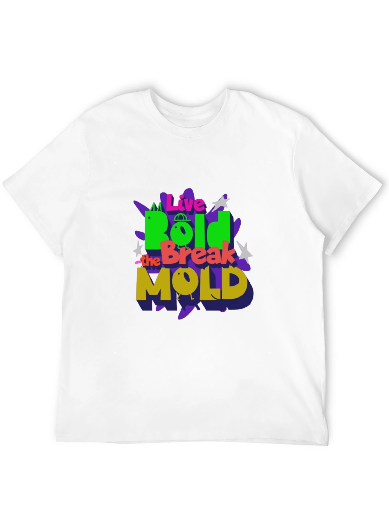 Live Bold T-Shirt - Unique Graphic Tee