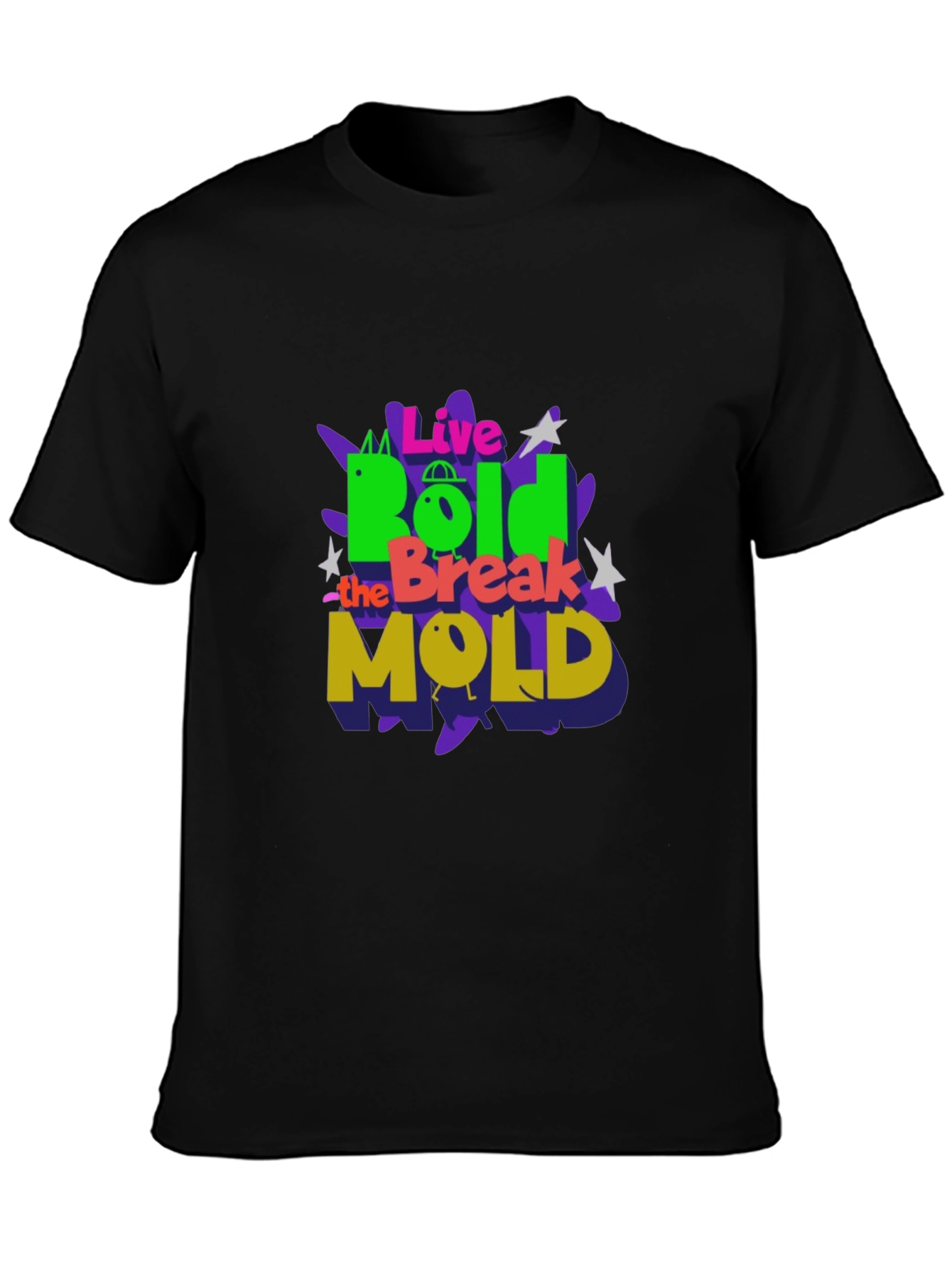 Live Bold T-Shirt - Unique Graphic Tee