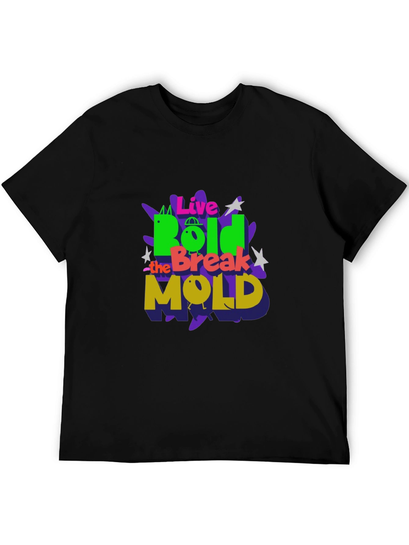 Live Bold T-Shirt - Unique Graphic Tee