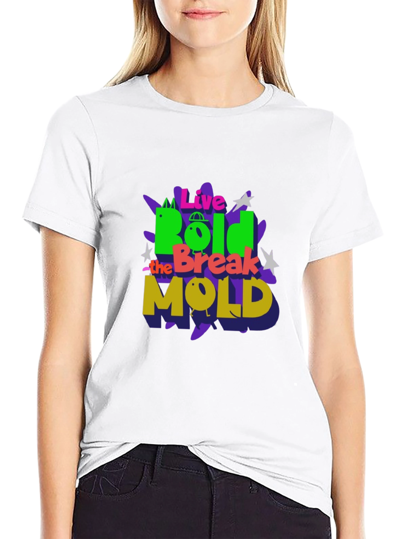 Live Bold T-Shirt - Unique Graphic Tee