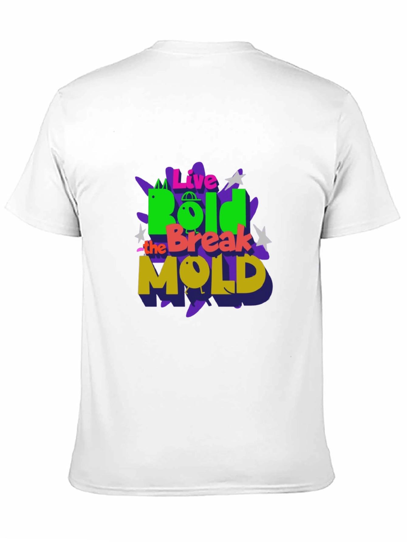 Live Bold T-Shirt - Unique Graphic Tee