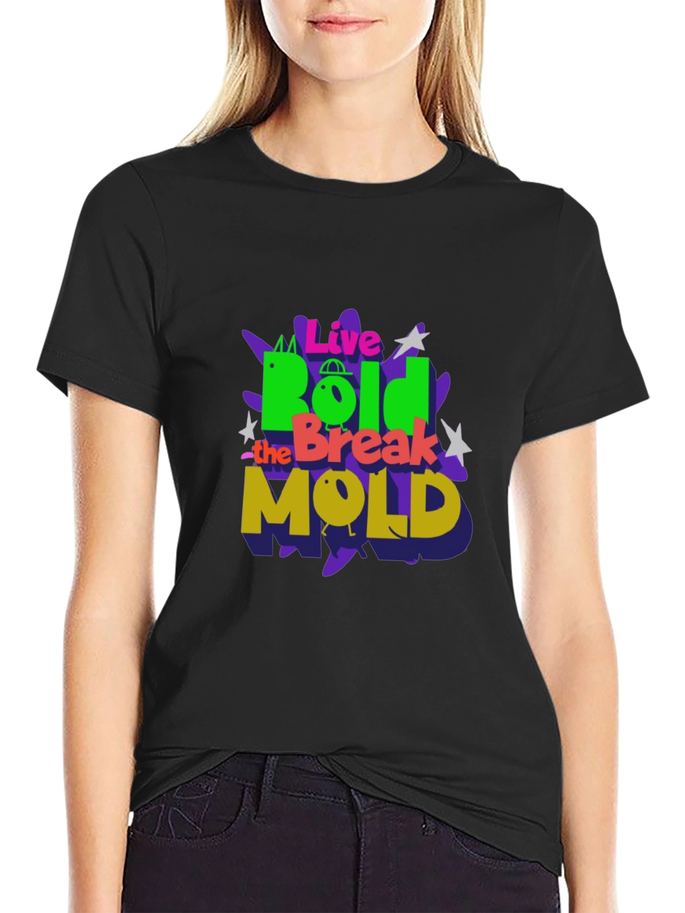 Live Bold T-Shirt - Unique Graphic Tee