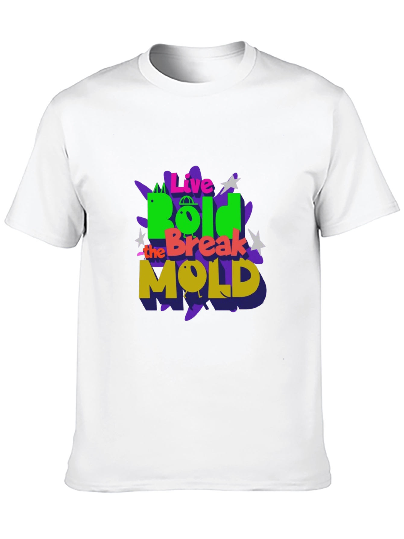 Live Bold T-Shirt - Unique Graphic Tee