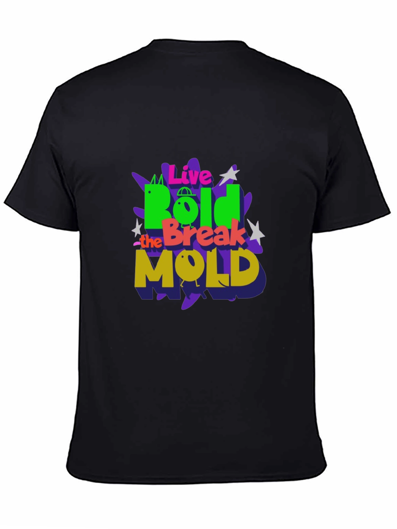 Live Bold T-Shirt - Unique Graphic Tee