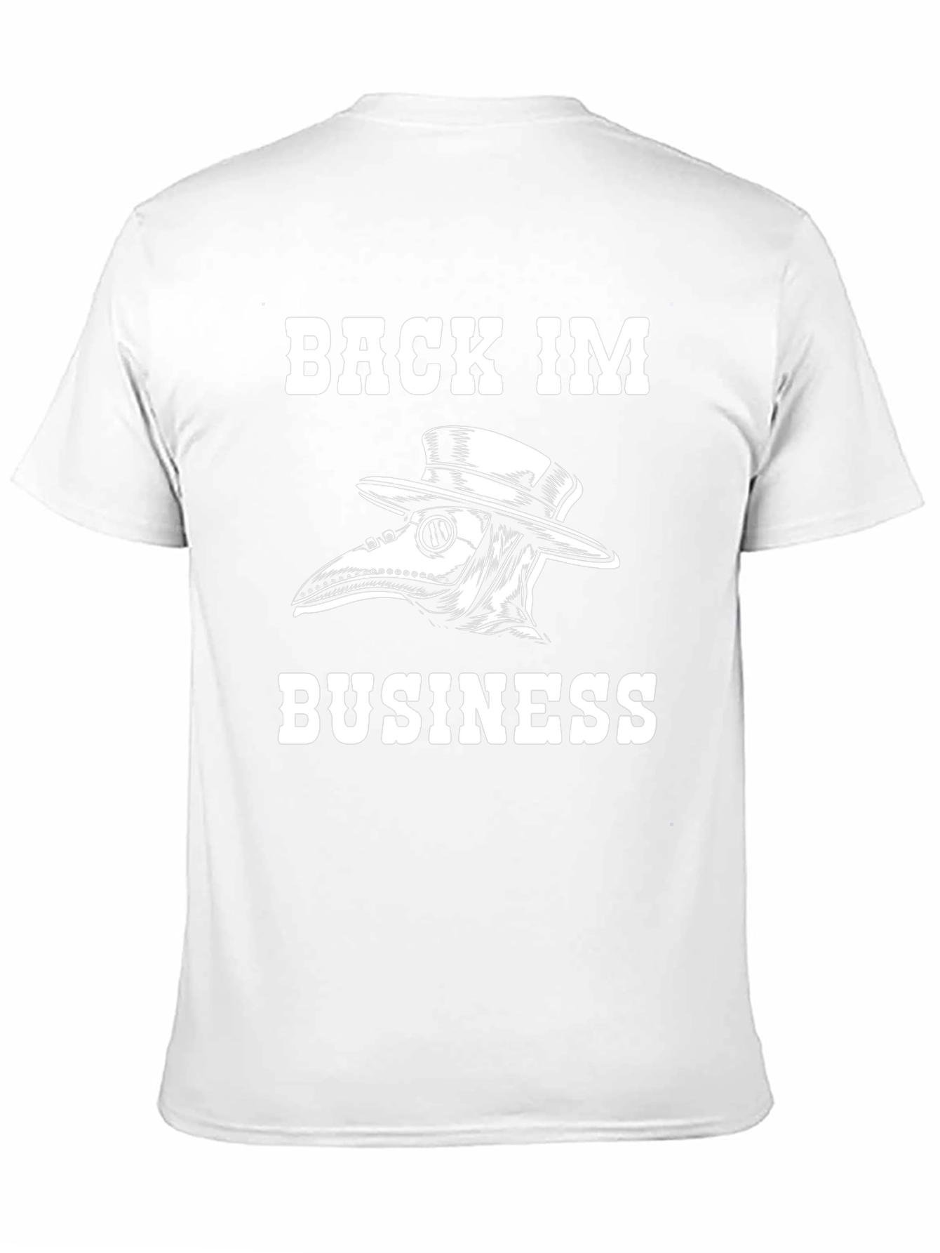 Back In Business Plague Doctor Graphic Tee