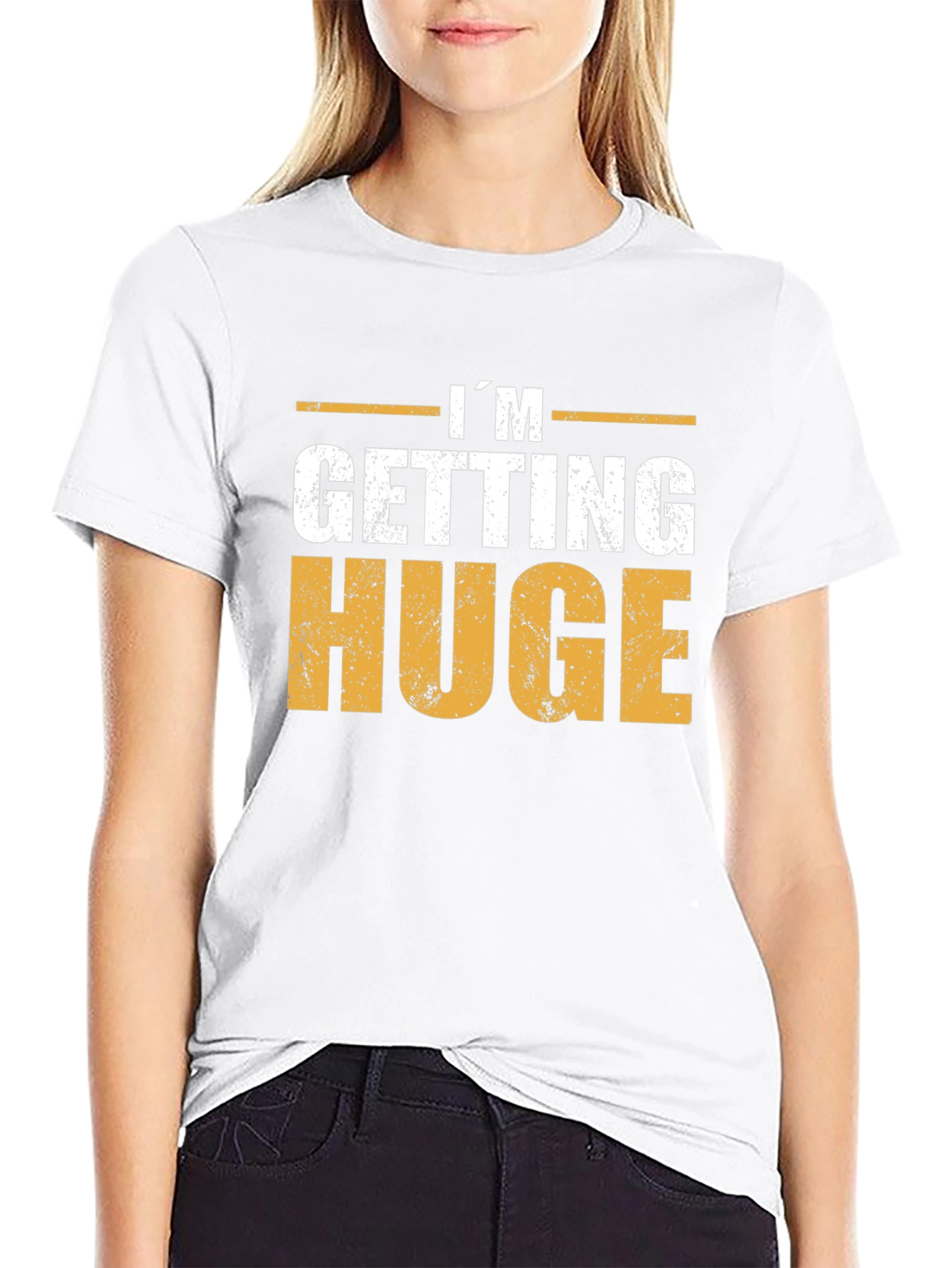Im Getting Huge T-Shirt - Gym Motivation