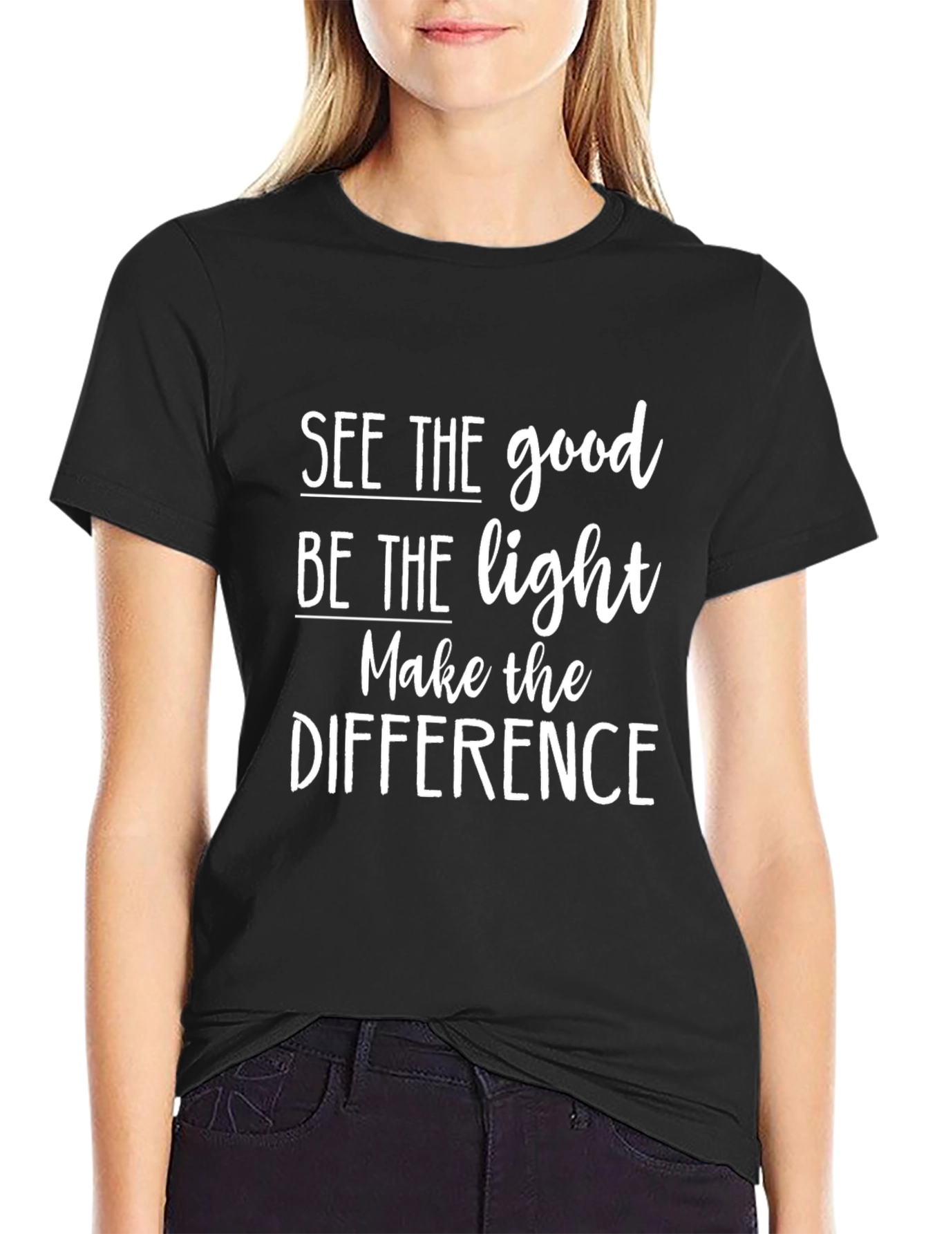 Inspirational Graphic Tee - See the Good