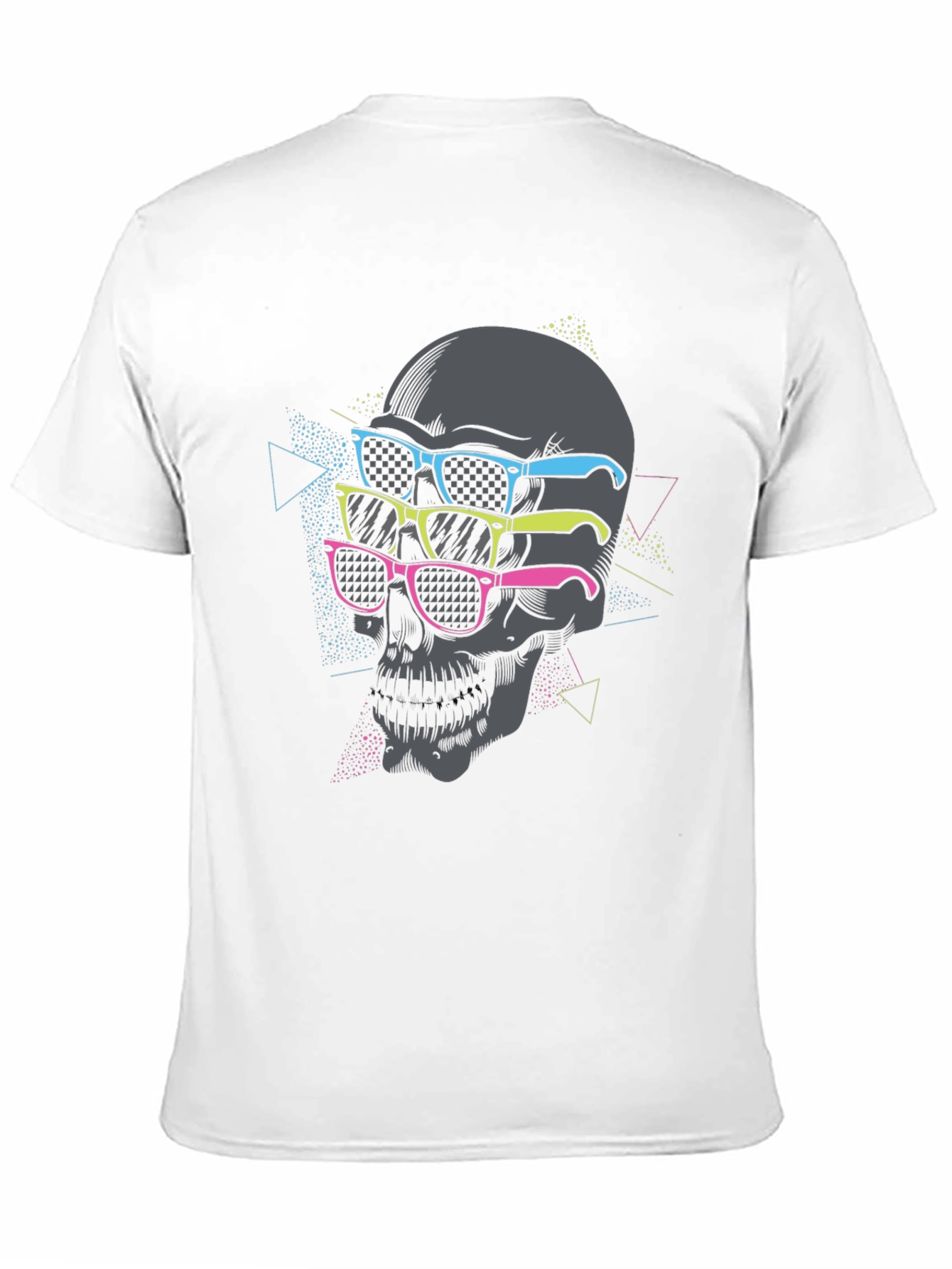 Skull with Sunglasses Graphic Tee