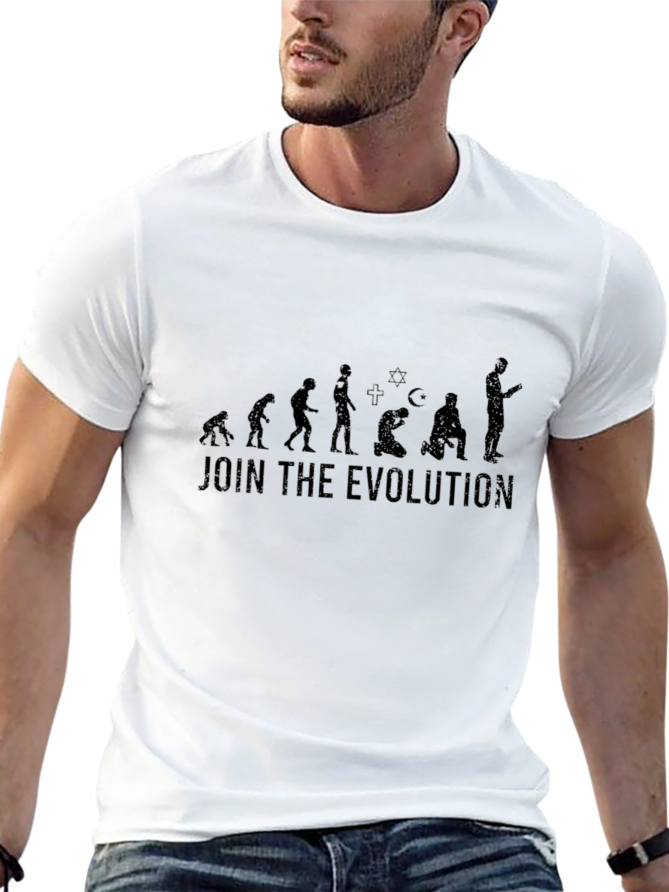 Join the Evolution Atheist T-Shirt