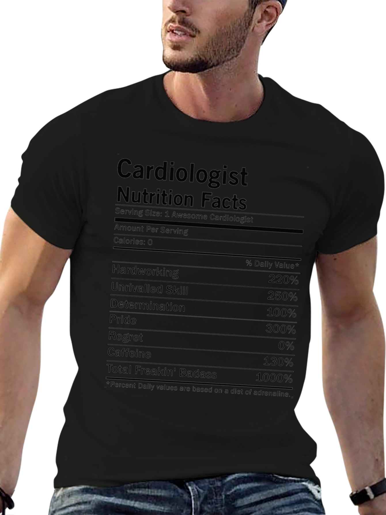 Cardiologist Nutrition Facts T-Shirt