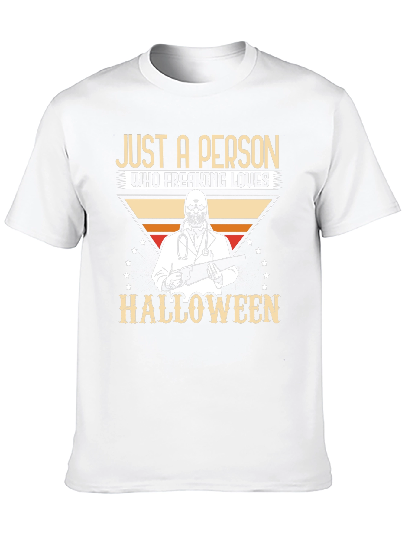 Just A Person Who Loves Halloween T-Shirt