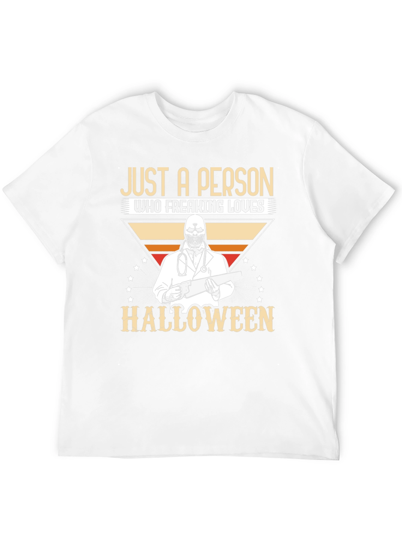 Just A Person Who Loves Halloween T-Shirt