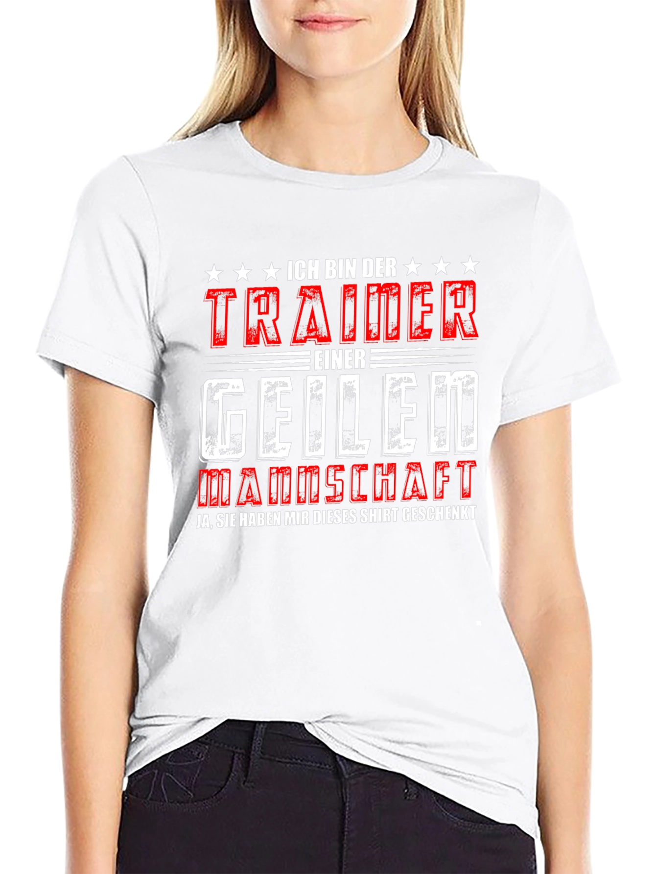 Funny German Trainer T-Shirt Im the Trainer