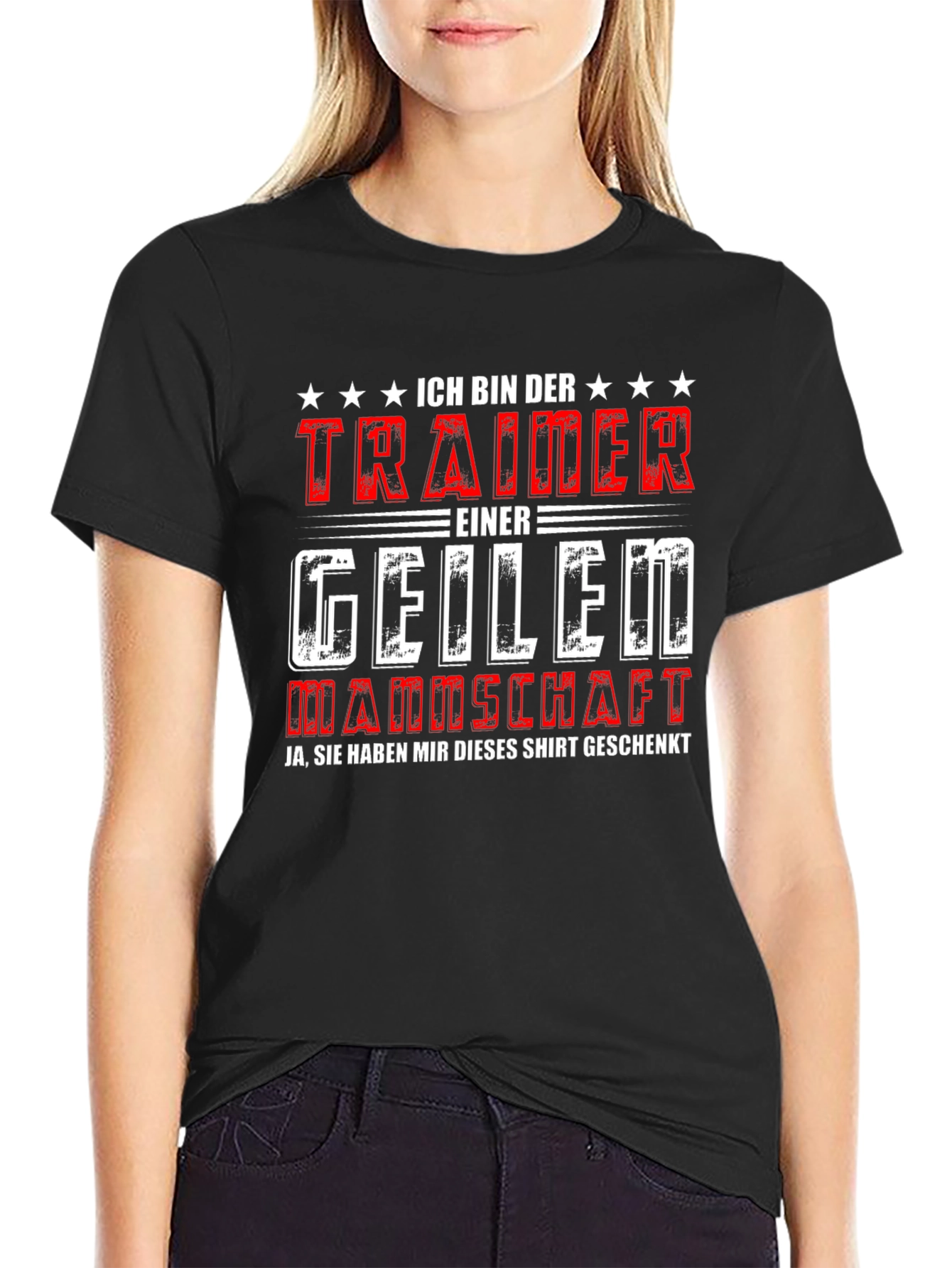 Funny German Trainer T-Shirt Im the Trainer