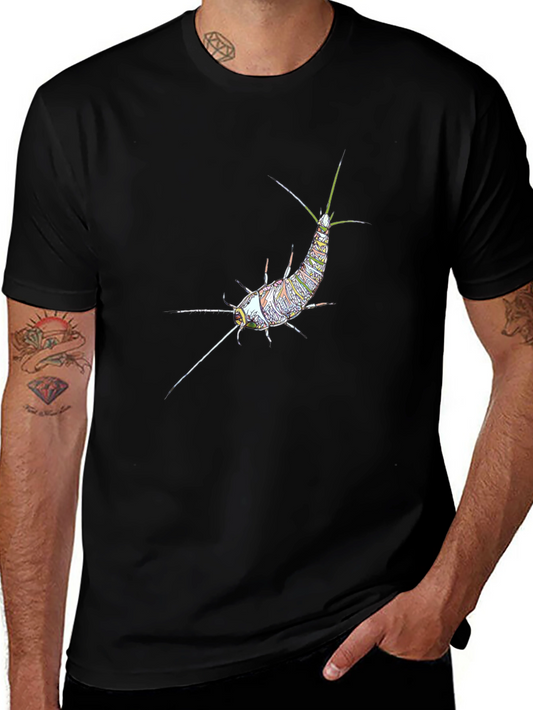 Silverfish Graphic T-Shirt - Mens Black Tee