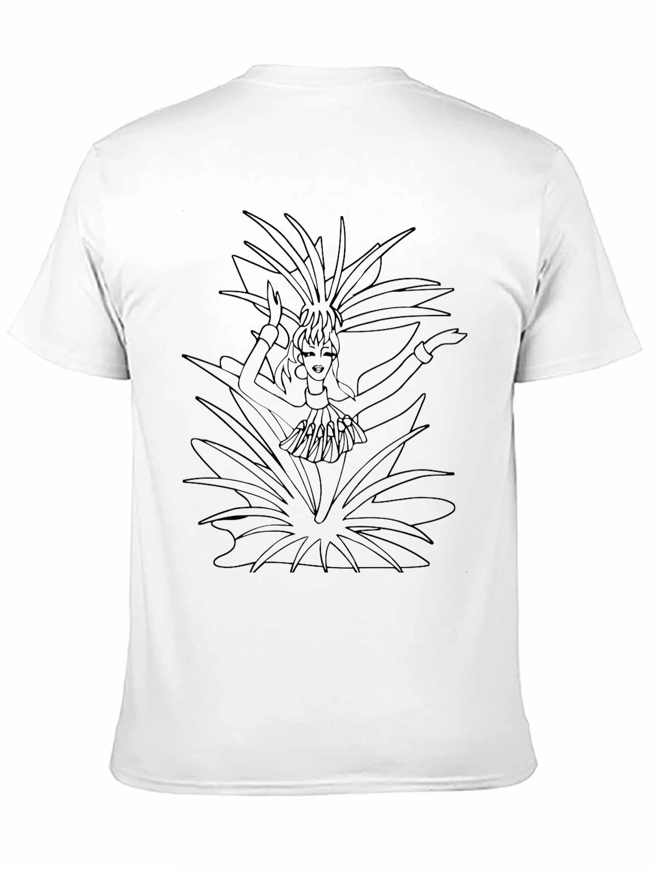 Exotic Dancer Graphic Tee - Black
