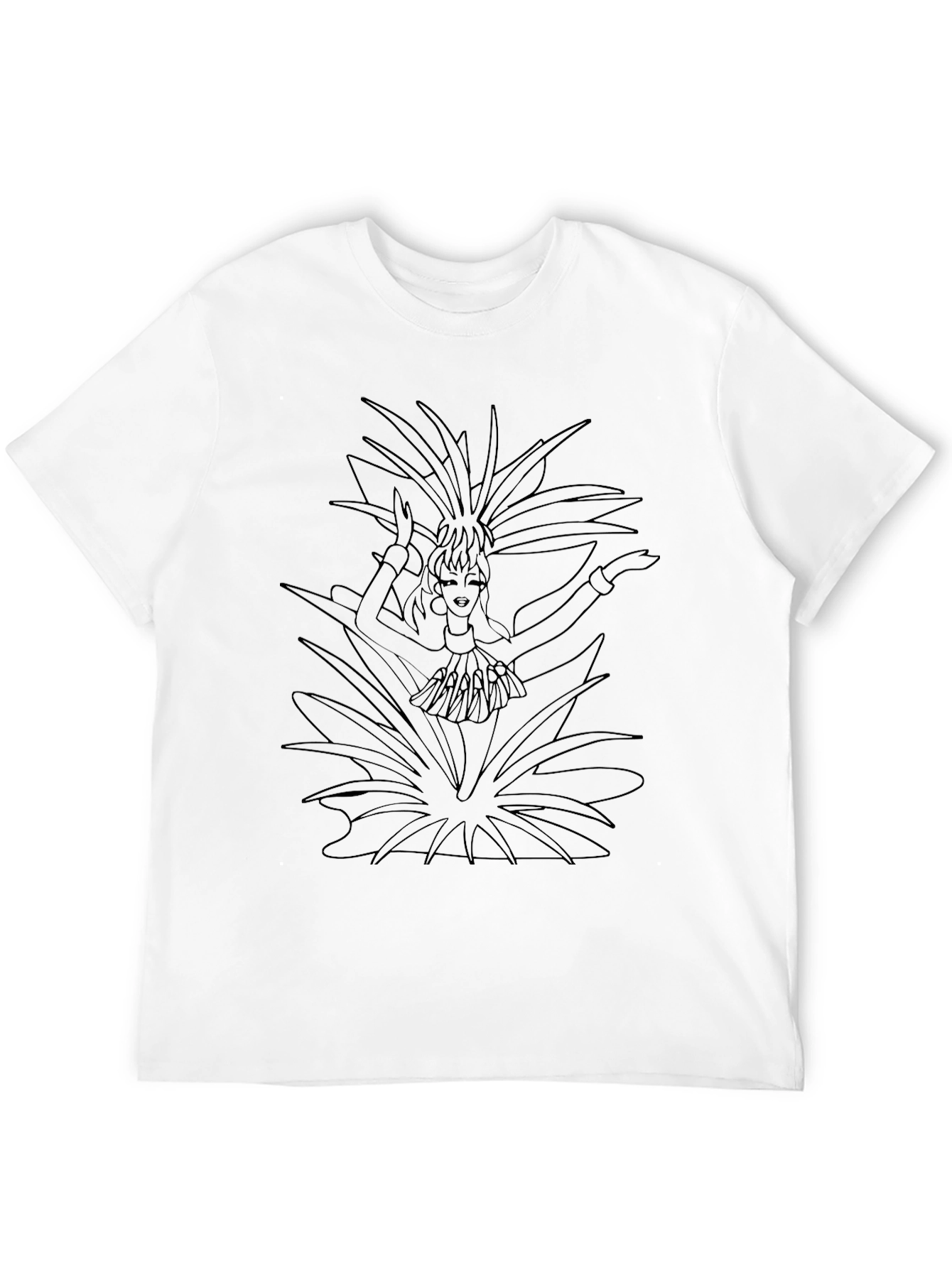 Exotic Dancer Graphic Tee - Black