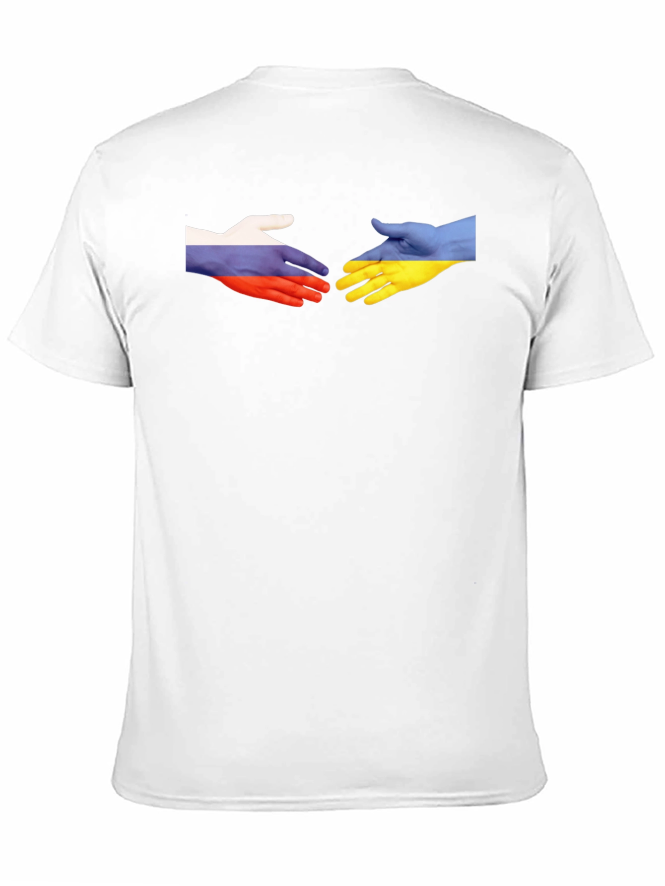 Peace Handshake T-Shirt - Russia Ukraine Support