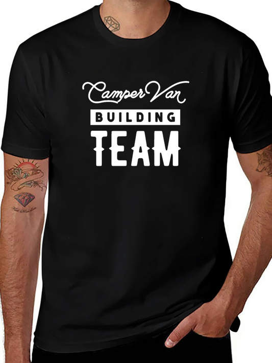 Camper Van Building Team T-Shirt