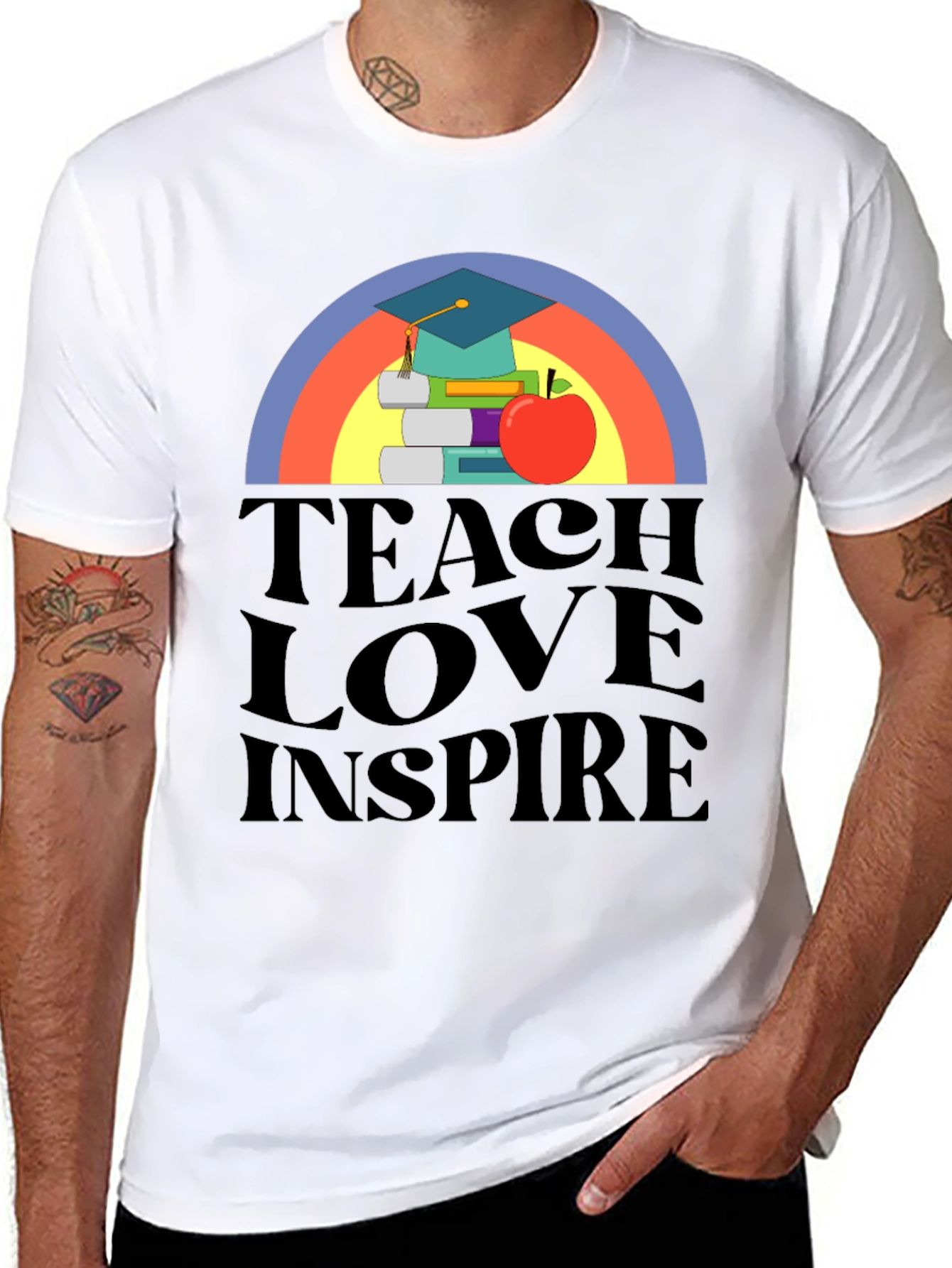 Teach Love Inspire Graphic Tee