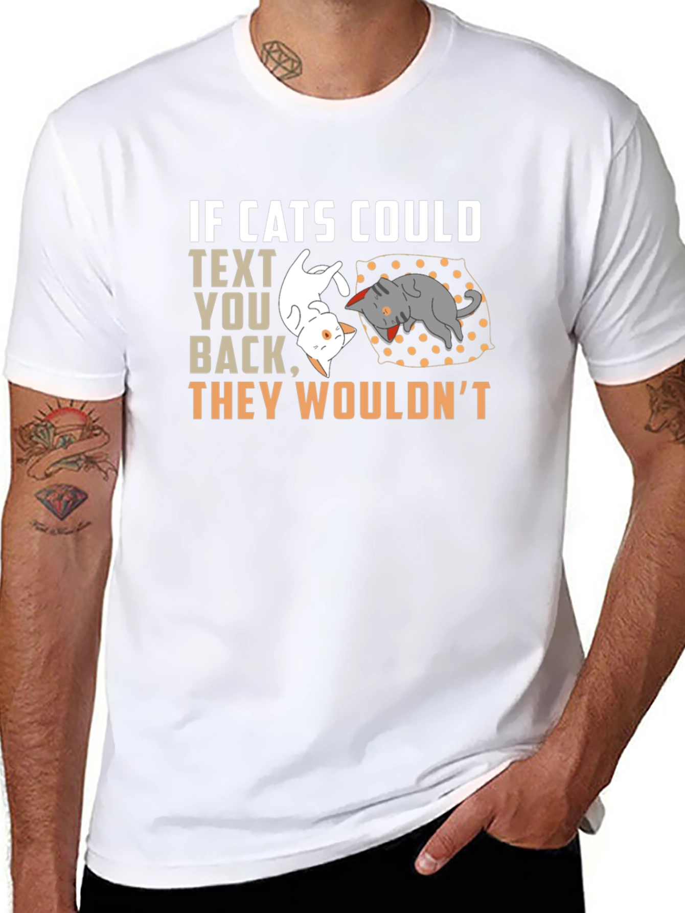 If Cats Could Text You Back T-Shirt