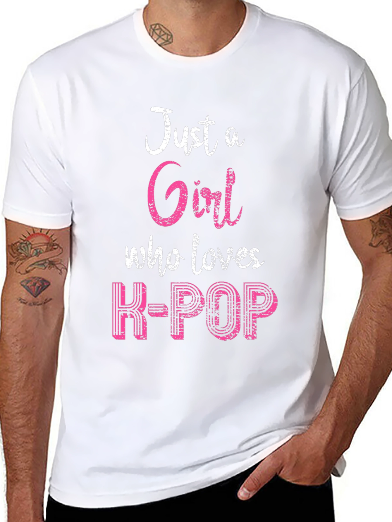 Just a Girl Who Loves K-POP T-Shirt