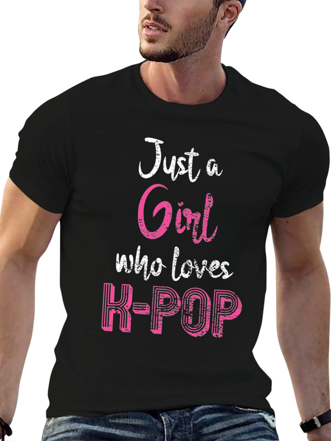 Just a Girl Who Loves K-POP T-Shirt