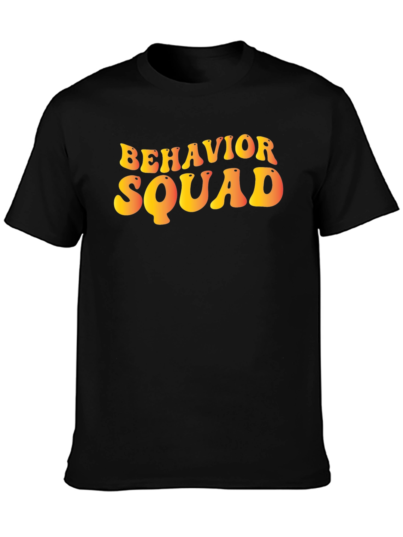 Behavior Squad Graphic Tee - Trendy Retro Style
