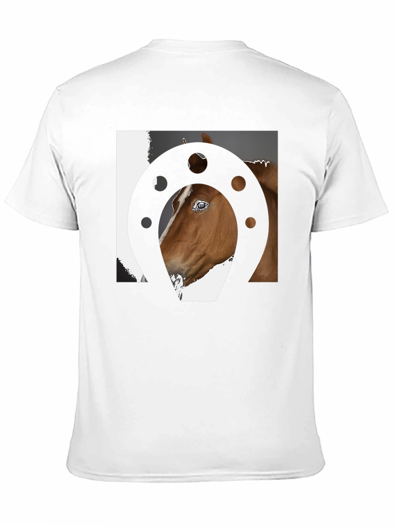 Horse & Horseshoe Graphic T-Shirt