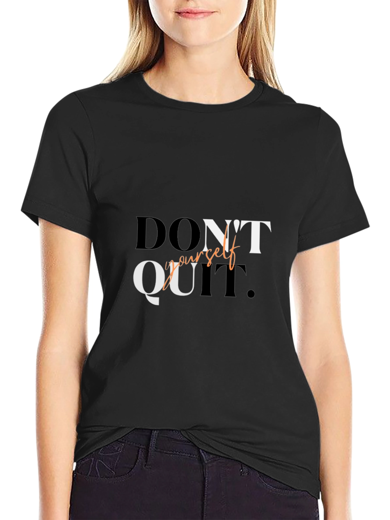 Motivational Graphic T-Shirt - Dont Quit Do It